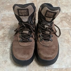 Gently used Faded Glory hiking boots